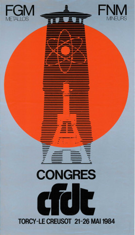 Congrès de fusion FGM-FNM, Torcy-le-Creusot, 21-26 mai 1984