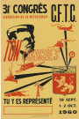 31e congrès, 1-2 octobre 1960 : Ton congrès tu y es représenté 30 septembre