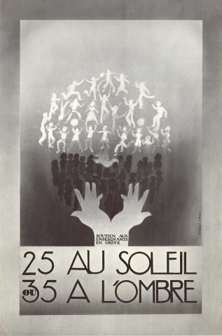 25 au soleil ou 35 à l'ombre