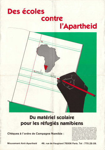Des écoles contre l'Apartheid