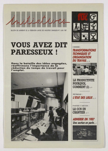 Initiatives n°2 de juin 1987