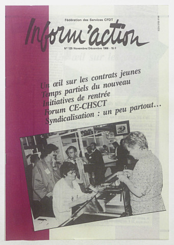 Inform'Action n°125 de novembre 1986