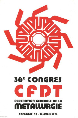 Affiche du 36e congrès fédéral