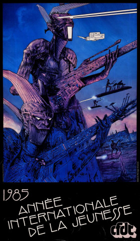1985. Année internationale de la jeunesse. CFDT.