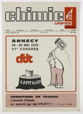 Chimie unifiée n°29 de mai 1976