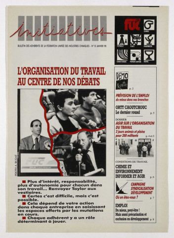 Initiatives n°15 de janvier 1990