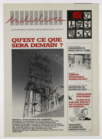 Initiatives n°20 de novembre 1990