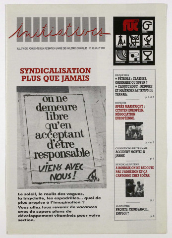 Initiatives n°30 de juillet 1992