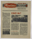 Réalités syndicales n°15 de juin 1966