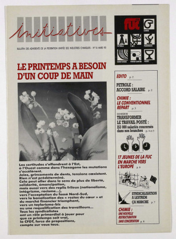 Initiatives n°16 de mars 1990