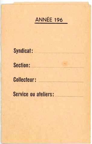 [Carton de collectage]