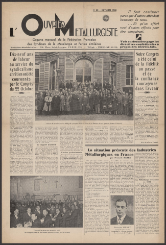 n°30, novembre 1938