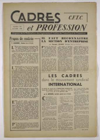 n°155 d'octobre 1961
