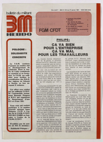 n°216, 27 janvier 1981