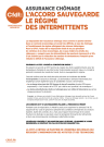 [Recto] Assurance chômage. L'accord sauvegarde le régime des intermittents. La négociation de l'assurance chômage s'est ouverte en janvier dernier dans un contexte économique et social très difficile... La CFDT a obtenu le maintien de l'ensemble des règles qui régissent l'indemnisation des artistes et des techniciens. [Verso] Des efforts demandés équitablement répartis... La CFDT a obtenu la mise en place rapide d'une concertation tripartite sur le financement de la culture et sur la précarité dans ce secteur...