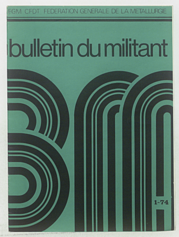 n°1/74 ou n°388, janvier 1974