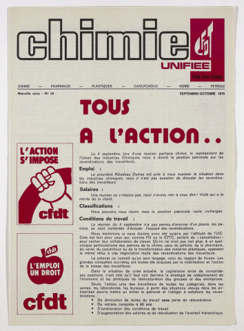 Chimie unifiée n°24 de septembre 1975