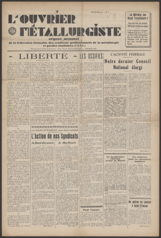 n°17, septembre 1937