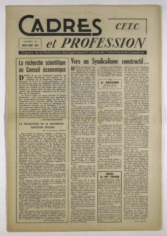 n°72 de juillet 1953