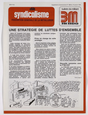 n°85, 19 janvier 1978