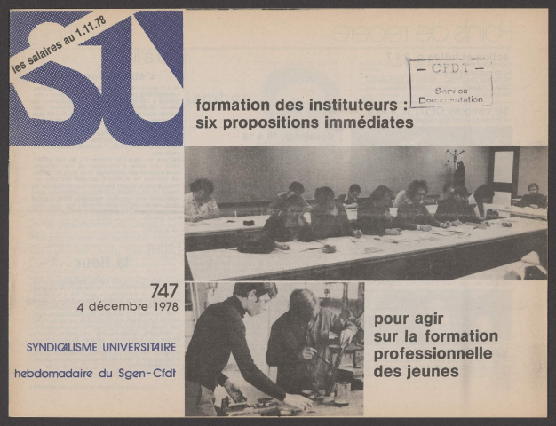 n°747, 4 décembre 1978