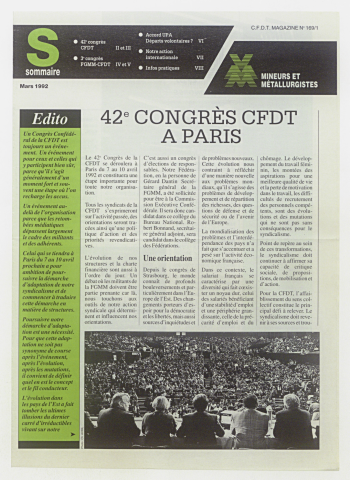 n°169/1, mars 1992