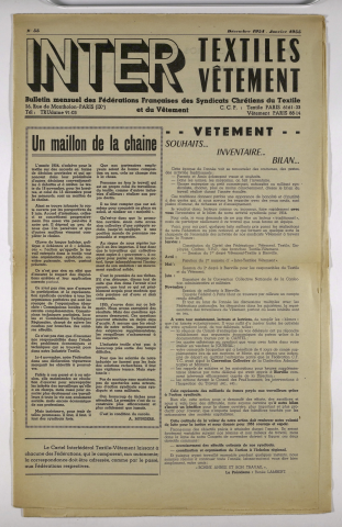 n°55, décembre 1954