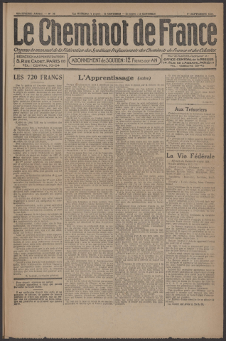 n°39, 1 septembre 1921