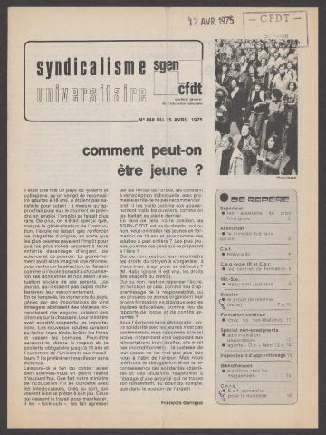 n°648, 15 avril 1975