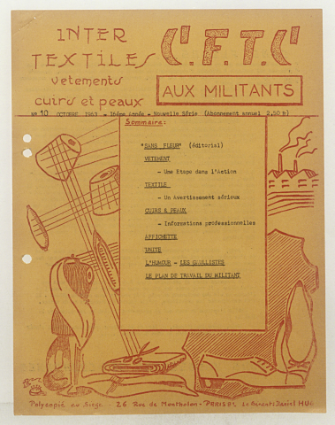 Intertextile n°10, octobre 1963