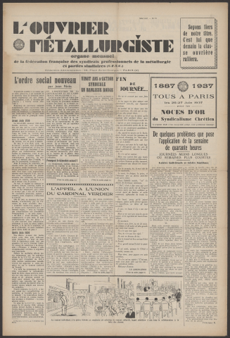 n°15, mai 1937