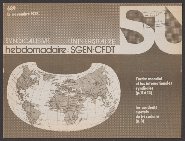 n°689, 15 novembre 1976