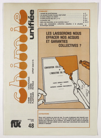 Chimie unifiée n°48 de avril 1979