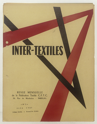 Intertextile n°3, mars 1961