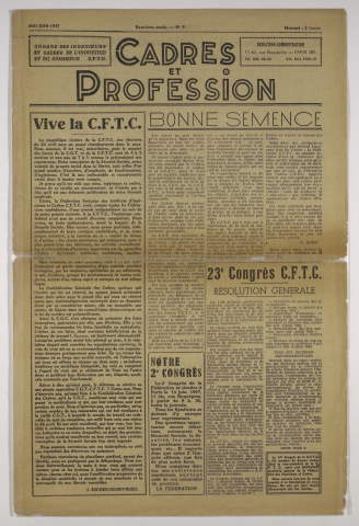 n°9 de mai 1947