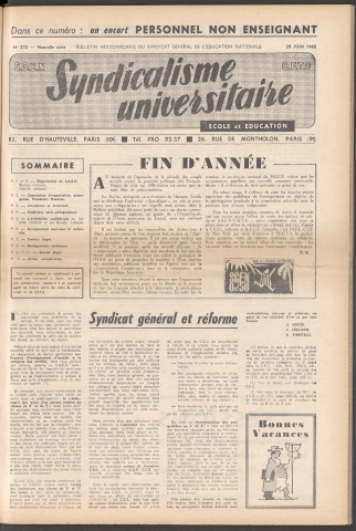 n°272, 20 juin 1962