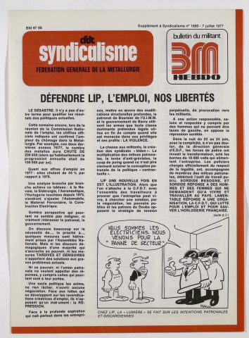 n°66, 7 juillet 1977