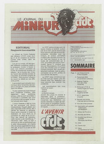 n°3, décembre 1987