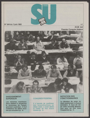 n°844, 7 juin 1983