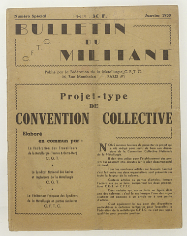 n°Spécial, janvier 1950