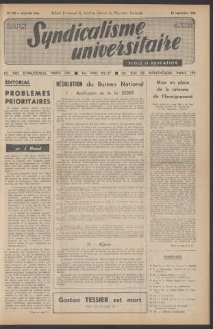 n°230, 23 septembre 1960