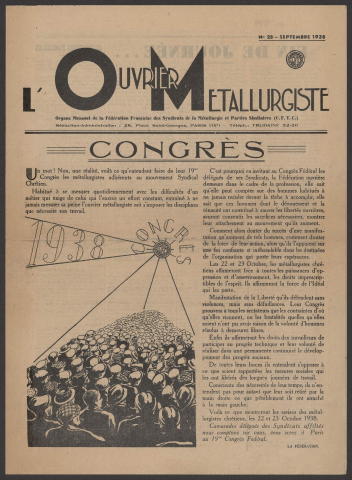n°28, septembre 1938