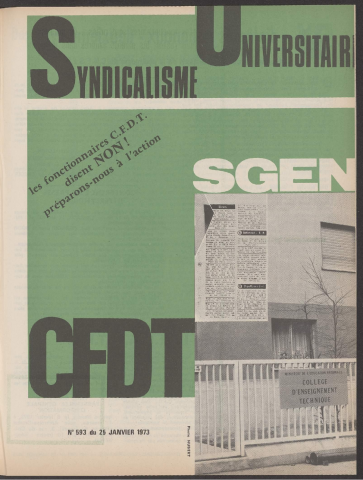 n°593, 25 janvier 1973