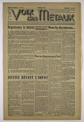 n°12, février 1947