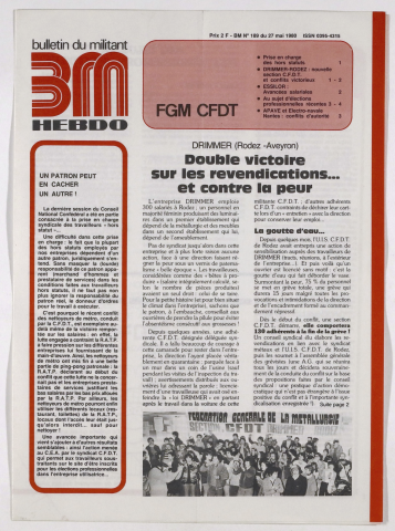 n°189, 27 mai 1980