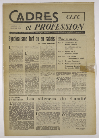 n°145 de novembre 1960