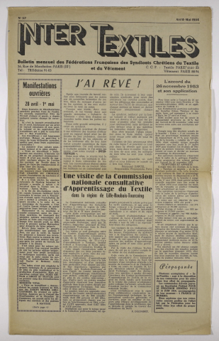 n°52, avril 1954