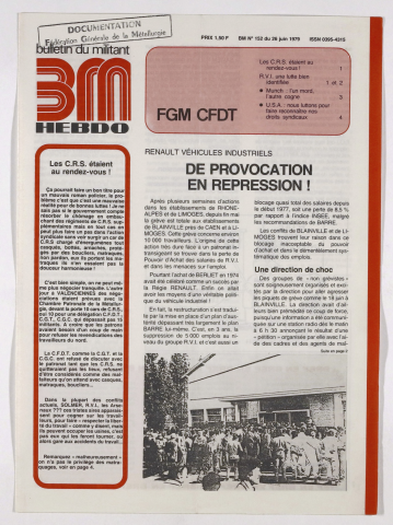 n°152, 26 juin 1979