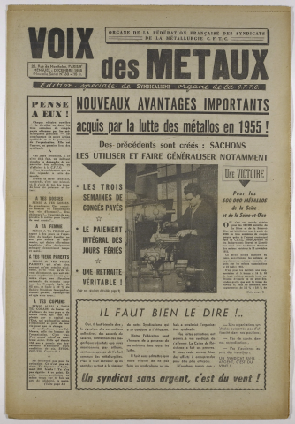 n°33, décembre 1955