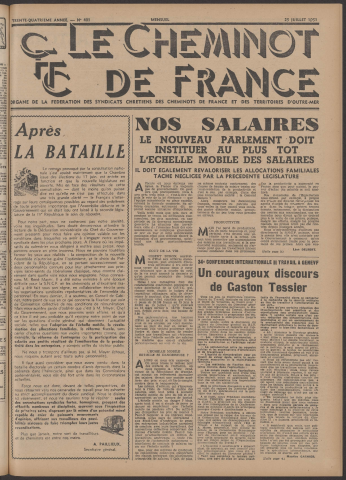 n°401, juillet 1951